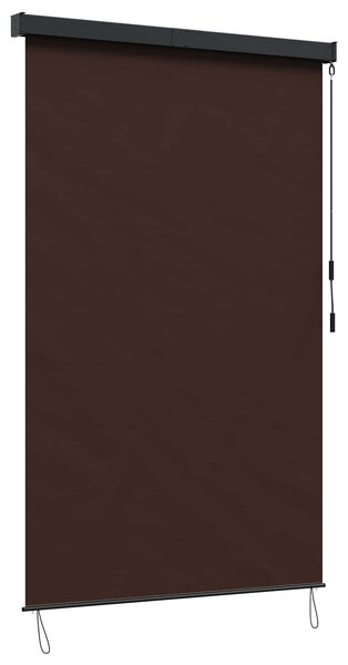 Roleta Hnědá 60 x 250 cm Textil a hliník