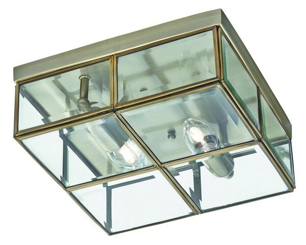 Searchlight 6769-26AB FLUSH stropní svítidlo 2xE14