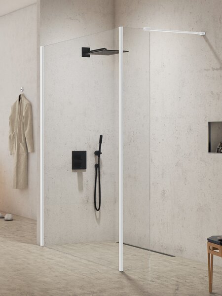 New Trendy New Modus White sprchová zástěna walk-in 50 cm bílá matný/průhledné sklo EXK-2237