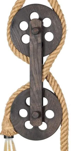 Závěsné svítidlo loftové LOCH NESS 2 wenge