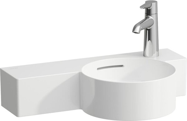 Laufen Val umyvadlo 55x31.5 cm polokulatý klasický-s pultem bílá lesk H8152840001061