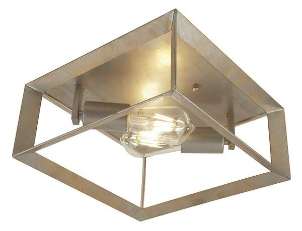 Searchlight 2412-2SI Heaton stropní svítidlo E27 2 x 60W
