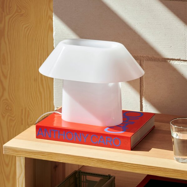 HAY Stolní lampa Drome, White Opal