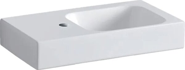 Geberit iCon umyvadlo 53x31 cm obdélníkový nábytkový bílá lesk 124153600