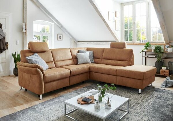 Sedací souprava DAKOTA_varianta "L"_Deluxe zimt