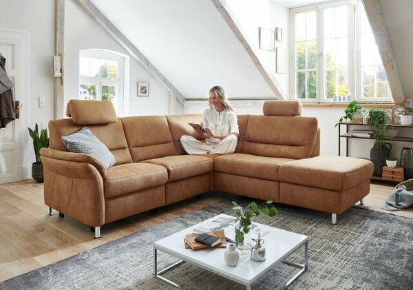 Sedací souprava DAKOTA_varianta "L"_Deluxe zimt