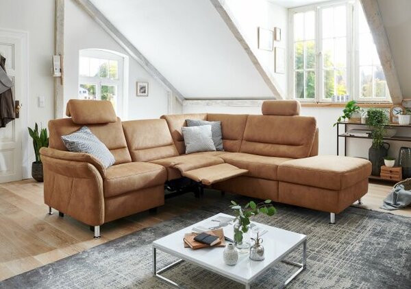 Sedací souprava DAKOTA_varianta "L"_Deluxe zimt