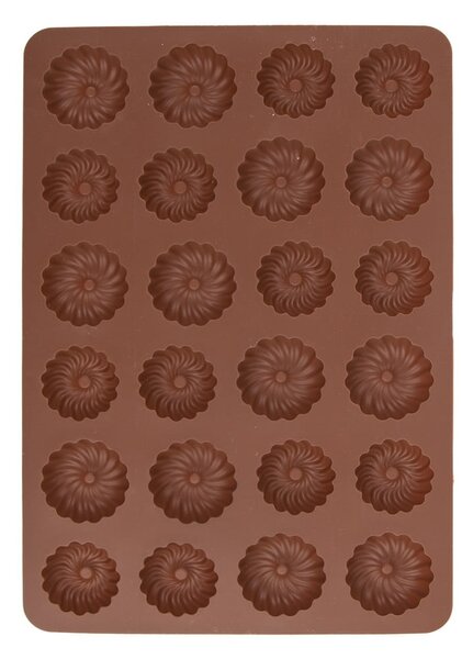 Silikonová forma na pečení mini bábovky 22x32 cm – Orion