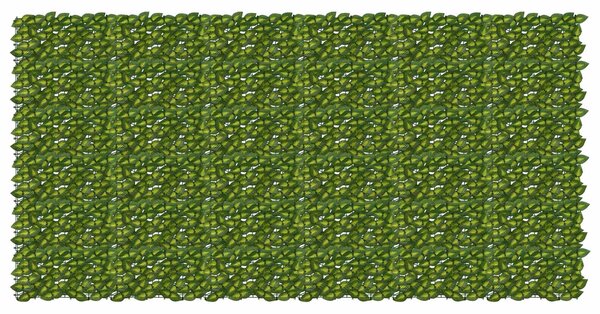 Clona na balkon s listy Zelená a žlutá 300 x 150 cm