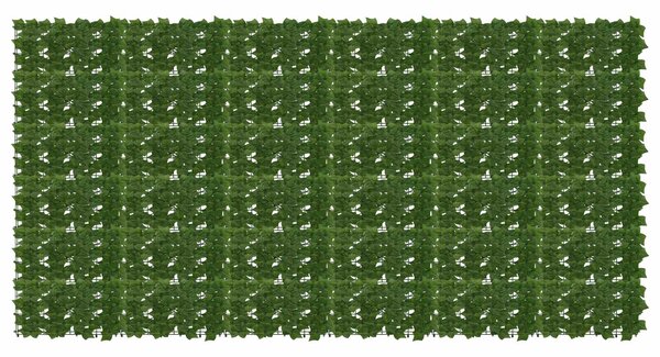 Clona na balkon s listy 300 x 150 cm Polyethylen a látka
