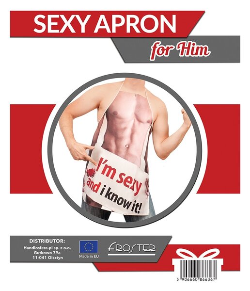 Zábavná zástěra pro muže – Sexy - 959 - 374 - 408