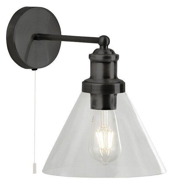 Searchlight 1277BK Pyramid nástěnné svítidlo E27 1 x 60W