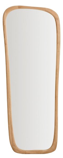 Kave Home Dřevěné závěsné zrcadlo Alura 158 x 61 cm