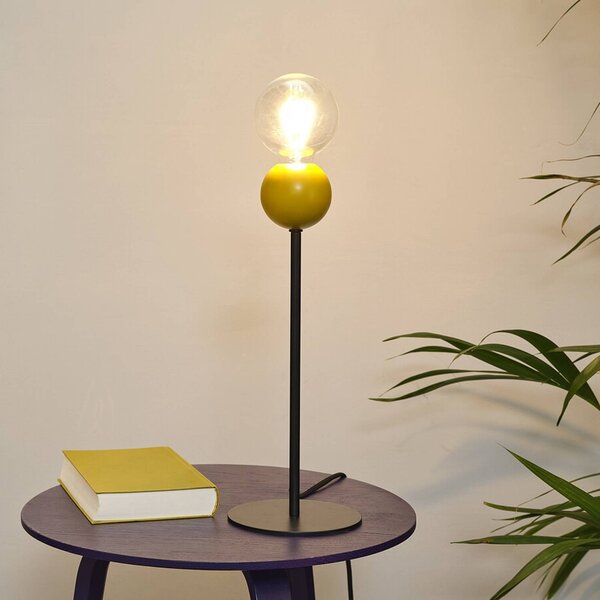 OSRAM Stolní lampa Decor Bubble, žlutá, 1 žárovka, ocel, E27, Žlutá / oranžová, Obývací pokoj / jídelna, kov, Moderní