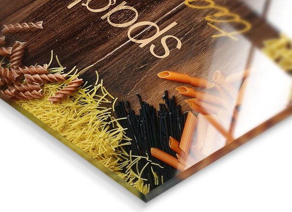 Skleněný obraz 30x30 cm Pasta – Styler