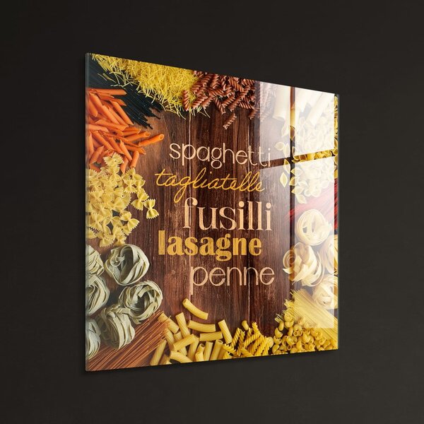 Skleněný obraz 30x30 cm Pasta – Styler