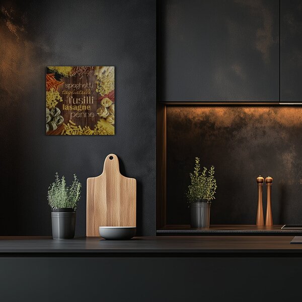 Skleněný obraz 30x30 cm Pasta – Styler