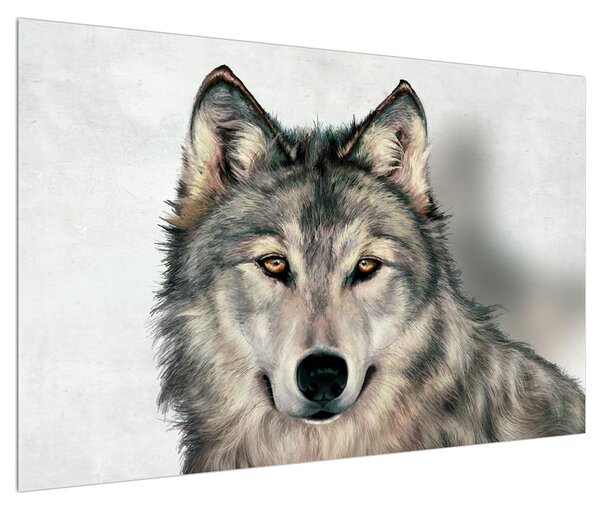 Obraz vlka (120x80 cm)
