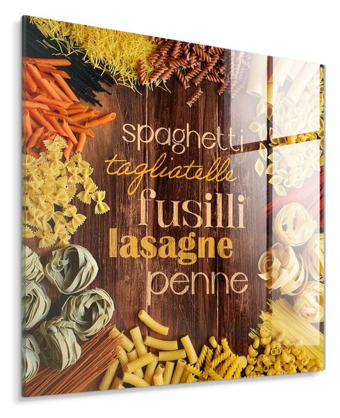 Skleněný obraz 30x30 cm Pasta – Styler