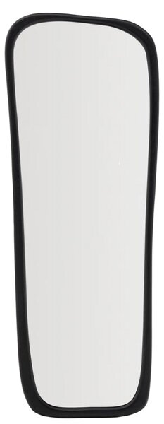 Kave Home Černé dřevěné závěsné zrcadlo Alura 158 x 61 cm
