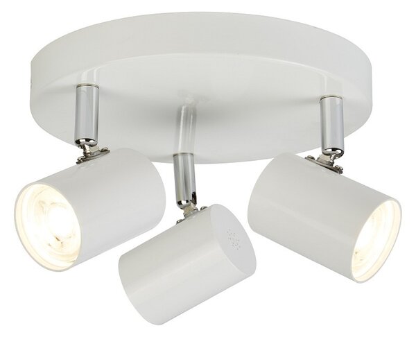 Searchlight 3173WH LED přisazené stropní svítidlo Rollo 3x4W | 1050lm | 3000K - bílá