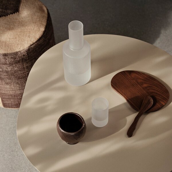 FERM LIVING Džbánek na mléko Ripple Jug, Smoked Grey