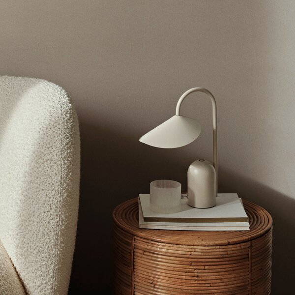 FERM LIVING Džbánek na mléko Ripple Jug, Smoked Grey