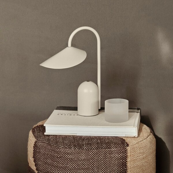 FERM LIVING Džbánek na mléko Ripple Jug, Smoked Grey