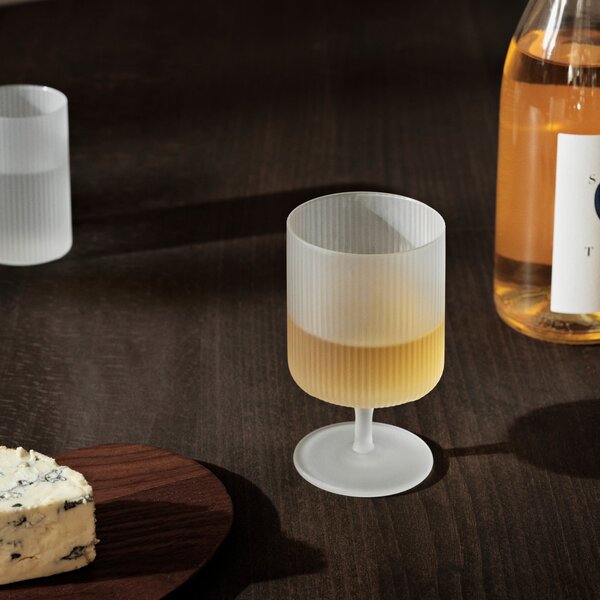 FERM LIVING Džbánek na mléko Ripple Jug, Smoked Grey