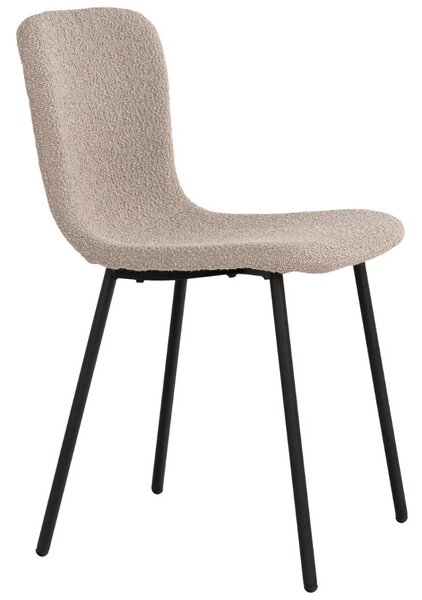 Nordic Living Béžová jídelní židle Haldena