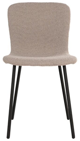 Nordic Living Béžová jídelní židle Haldena