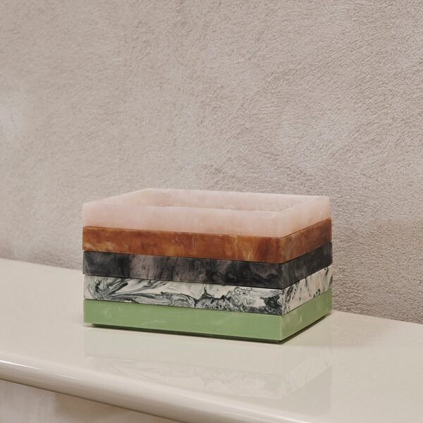 FERM LIVING Úložný box Mist Box, M, Pearl