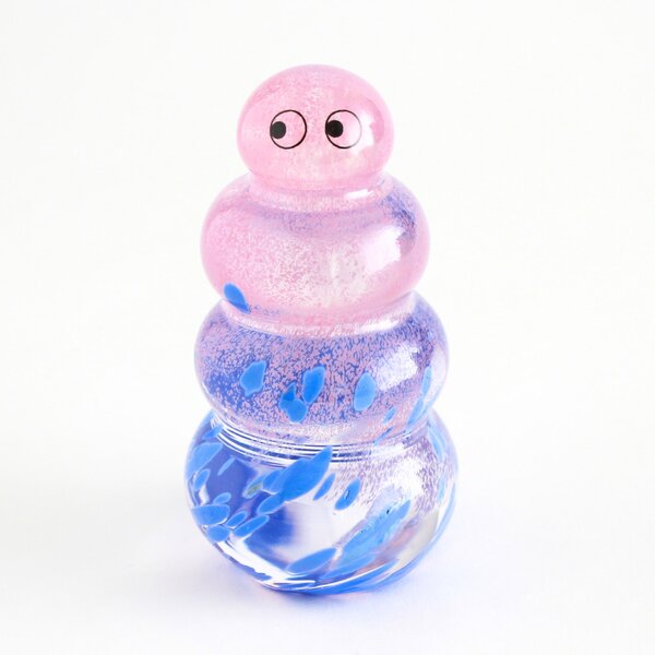 Skleněná figurka Crystal Blob Bubble Lady