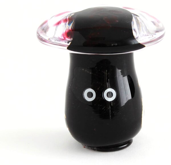 Skleněná figurka Crystal Blob Dark Shroom