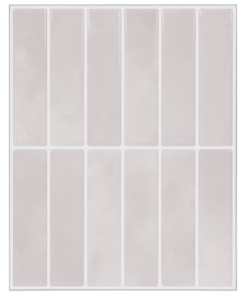 Obdélníková dlažba 20 pcs Béžová 29 x 23 x 0,08 cm