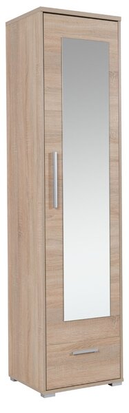 Předsíňová skříň se zrcadlem 48 cm ORONOCO - dub sonoma
