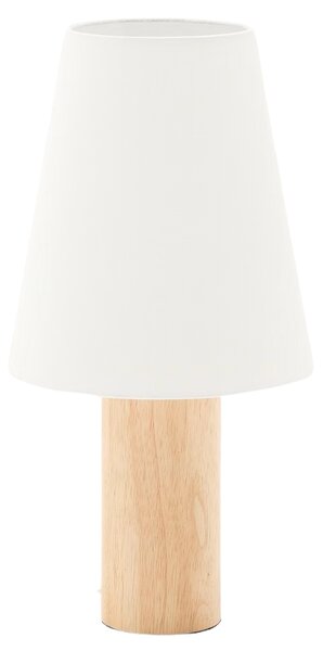 Kave Home Dřevěná stolní lampa Marga