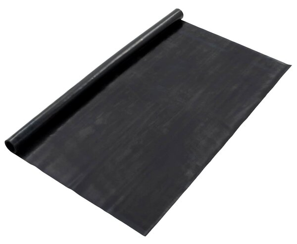 Rohož na podlahu Černá 1,2 x 5 m Guma