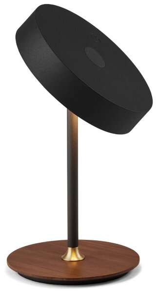 Halo Design Černá kovová nabíjecí stolní LED lampa On the Move 19 cm
