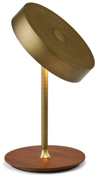 Halo Design Mosazná kovová nabíjecí stolní LED lampa On the Move 19 cm