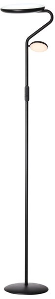 Halo Design Černá kovová stojací LED lampa Slim Uplight 170 cm