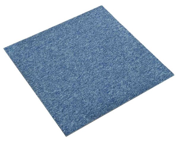 Koberec 20 pcs Modrá 50 x 50 cm 100% polypropylen