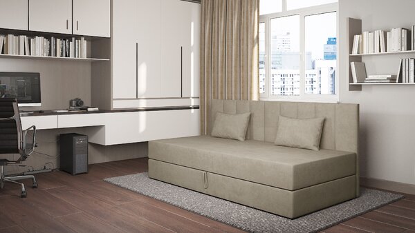 Válenda s úložným prostorem 90x200 ALAMO 1 - písková