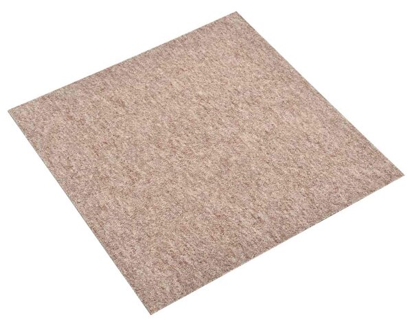 Koberec 20 pcs Béžová 50 x 50 cm 100% polypropylen