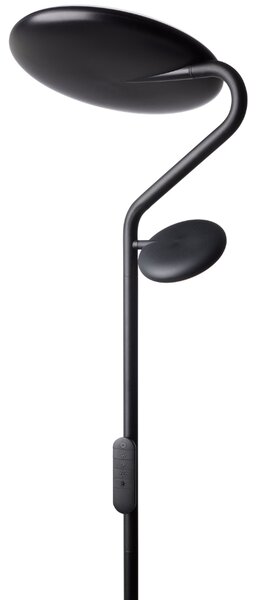 Halo Design Černá kovová stojací LED lampa Slim Uplight 170 cm