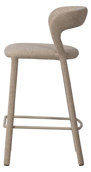 WOOOD Béžová barová židle Noble 71 cm