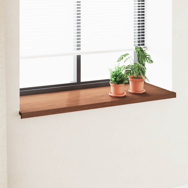Parapet okna Hnědé dřevo 160 x 50 x 4,5 cm PVC