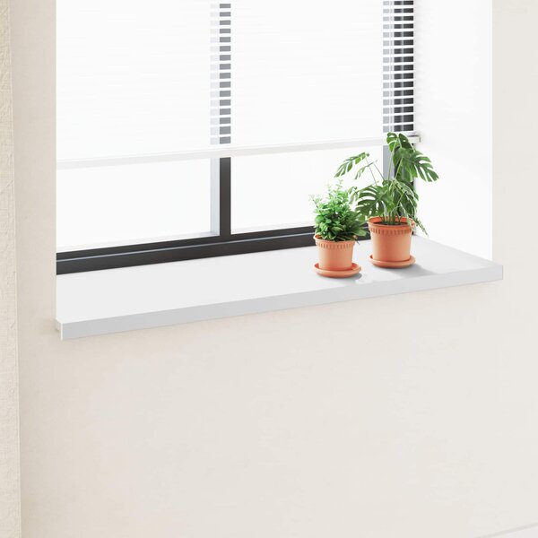 Parapet okna Bílá 160 x 50 x 4,5 cm PVC