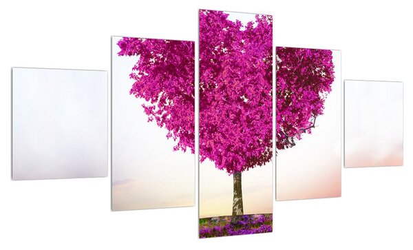Zamilovaný obraz stromu (125x70 cm)