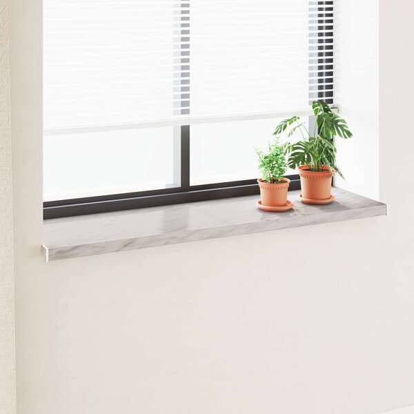Parapet okna Mramorový text 160 x 45 x 4,5 cm PVC